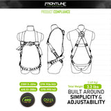 Frontline 100VTB-UN CombatTM Economy Series Full Body Harness