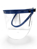 MCR Safety 101 Dielectric Nylon Face Shield Bracket For Hardhat, Blue, (Bracket)