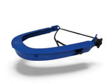 MCR Safety 101 Dielectric Nylon Face Shield Bracket For Hardhat, Blue, (Bracket)