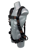 Combat Vest Style Harness with Front Side D-Rings and Suspension Trauma Straps 1