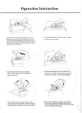 Poly Cord Manual Strapping Tensioner With Cutter For Daily Use