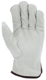 1 Dozen of MCR Safety 32801 Leather Drivers Insulated Work Gloves CV Grade Grain