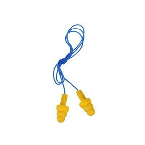 3M 340-4004 e-a-r Ultrafit Earplugs Corded Poly Bag -400 Pair Per Case, Yellow