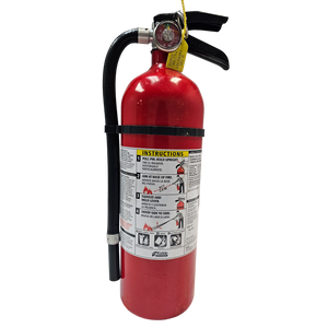 Fire Extinguisher Dry Chemical,UL rated 3-A, 40-B:C 5 lb