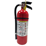 Fire Extinguisher Dry Chemical,UL rated 3-A, 40-B:C 5 lb