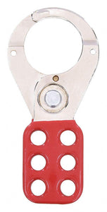 Lockout Hasp, Snap-On, 6 Lock, Red