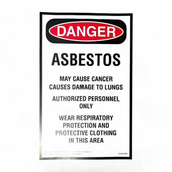 Asbestos Paper Sings 11