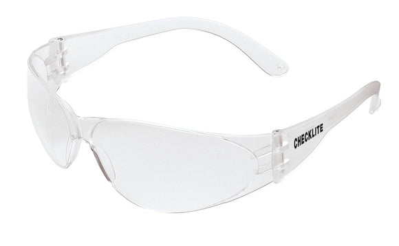 MCR Safety CL110AF Checklite CL1 Series Safety Glasses with Clear Lens UV-AF