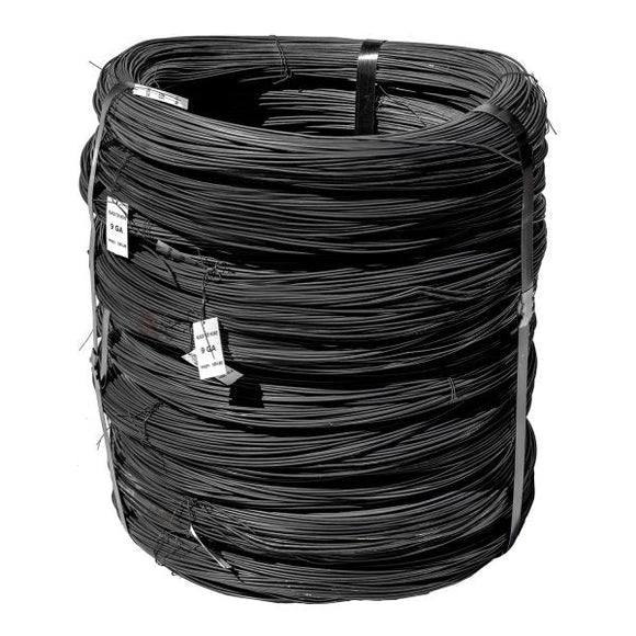 9 Gauge Black Annealed Steel Wire 10 lb Coils