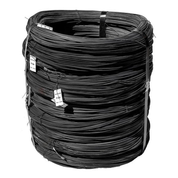 9 Gauge Black Annealed Steel Wire 50 lb Coils