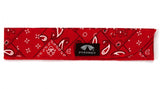 Pyramex CNB12PKR Beaded cooling bandana (12 Pack) - red paisley