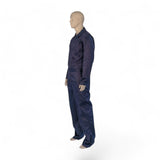 Flame Resistant (FR) Industrial Nomex Coverall Navy Blue