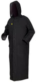 MCR Safety FR267C .35mm Limited Flammability PVC/Polyester 60" Rider Coat, Detac