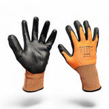 Pyramex Safety GL404C Cut Resistant Gloves, 13 Gauge HPPE, ANSI A4, 1 Pair