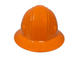 12 - PYRAMEX SL SERIES FULL BRIM HARD HAT HP24140 ORANGE STYLE 4-POINT RATCH