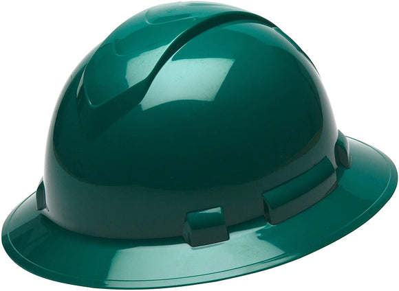 Pyramex HP54135 Ridgeline Full Brim 4 Pt Ratchet Suspension Hard Hat Green 12 Pa
