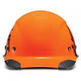 Lift Safety DAX Fifty 50 Hard Hat, Carbon Fiber Cap (Orange/Black) (HDC50C-19OC)