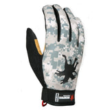 MCR MD100 Mechanics Gloves Synthetic Grain Deerskin Digital Camo Fabric Back