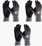 Pip Maxiflex Ultimate 34874 Foam Nitrile Palm Coated Gloves (Pack Of 3)