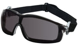 MCR Safety RT112AF RT1 Series Foam Lined Safety Glasses Gray Anti-Fog Lens Adjus