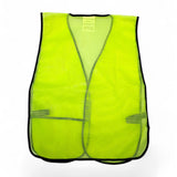 5-Pack of Pyramex RV10 Safety Vests, Hi-Vis Lime Green, Value Vest, RV100 Series