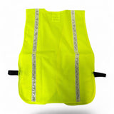 Pyramex RV110 Safety Vest, Hi-Vis Lime Green, RV1 Series