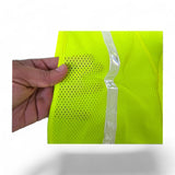 Pyramex RV110 Safety Vest, Hi-Vis Lime Green, RV1 Series