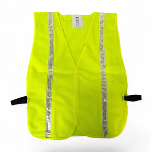 Pyramex RV110 Safety Vest, Hi-Vis Lime Green, RV1 Series