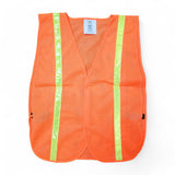 Pyramex RV120 Safety Vest, Hi-Vis Orange, RV1 Series