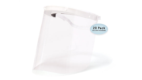 Pyramex Face Shield S1000R Replacement for 20 shields pack