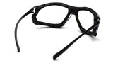 Pyramex  PROXIMITY SB9310ST Clear H2X Anti-Fog Lens with Black Frame