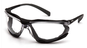 Pyramex  PROXIMITY SB9310ST Clear H2X Anti-Fog Lens with Black Frame