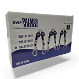 Palmer Safety SRL121142T Twin SRL 6' Lightweight Web With Aluminum Rebar