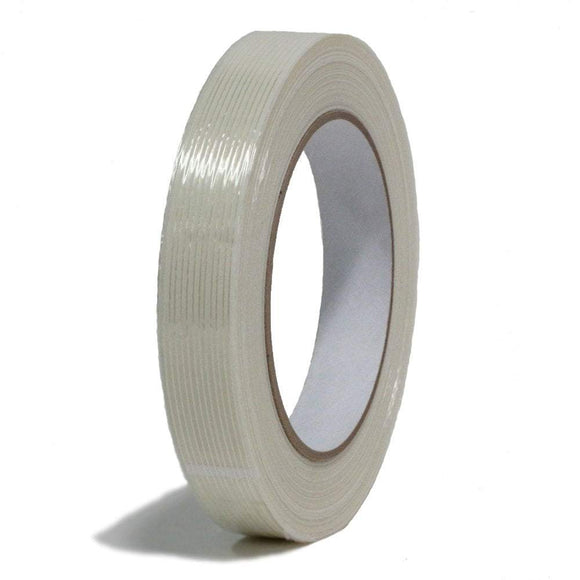 Filament White Strapping Tape: 3/4 in. Wide x 60 yds.