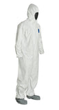 Case of 25 Dupont Tyvek Coverall with Hood and Boots TY122S