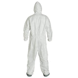 Case of 25 Dupont Tyvek Coverall with Hood and Boots TY122S