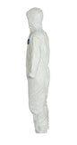 MCR Safety TY127S Dupont Tyvek Coverall, Coverall with zipper front, elastic sle