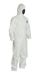 (Case/25) MCR Safety TY127S Dupont Tyvek Coverall, Coverall With Zipper Front, E