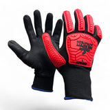 UT1950 Ultratech Cut Pro Mechanics Gloves-Black Sandy Nitrile Foam 1 Pair