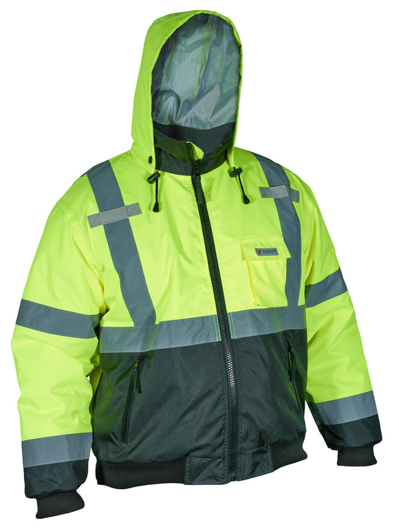 MCR Safety VBBCL3L Luminator Two tone value bomber jacket, Class 3, insu