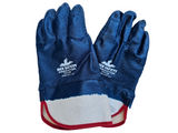 MCR Safety 9761R Predator Series Fully Nitrile Coated Work Gloves Safety Cuff and Jersey Lined Treated with ActiFresh, 12 Pairs